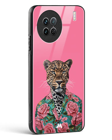 Floral Thug Glass Case Phone Cover (Vivo)