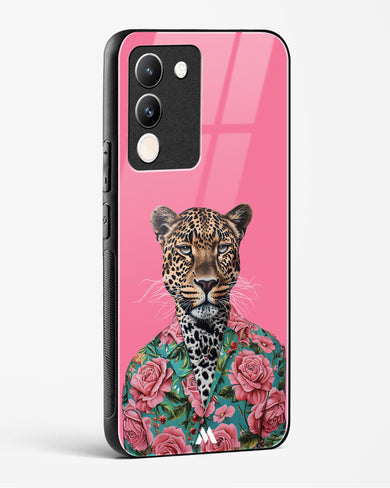 Floral Thug Glass Case Phone Cover (Vivo)