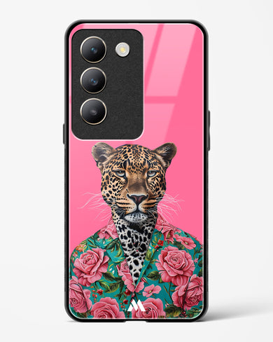 Floral Thug Glass Case Phone Cover (Vivo)