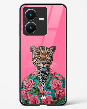 Floral Thug Glass Case Phone Cover (Vivo)