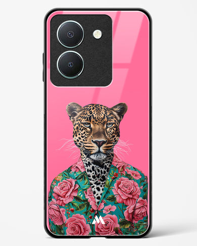 Floral Thug Glass Case Phone Cover (Vivo)