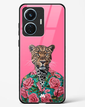 Floral Thug Glass Case Phone Cover (Vivo)