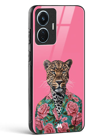 Floral Thug Glass Case Phone Cover (Vivo)