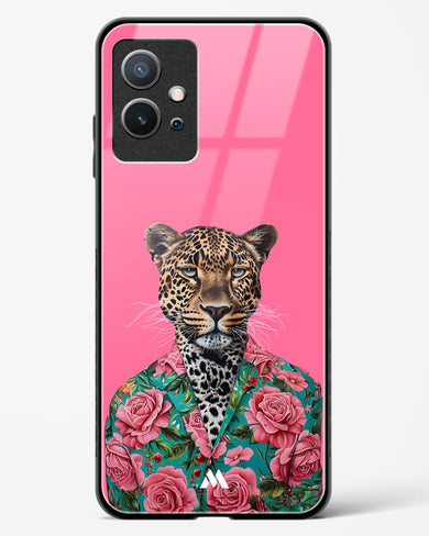 Floral Thug Glass Case Phone Cover (Vivo)