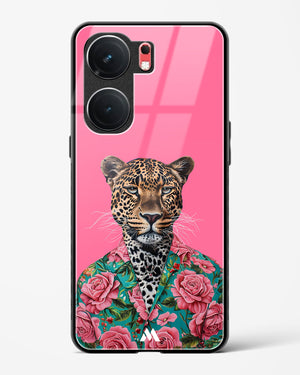 Floral Thug Glass Case Phone Cover (Vivo)