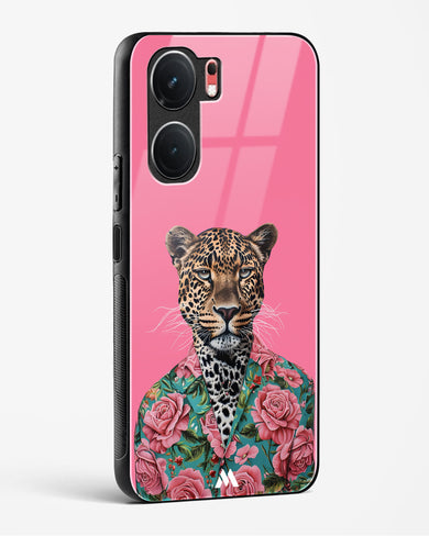 Floral Thug Glass Case Phone Cover (Vivo)