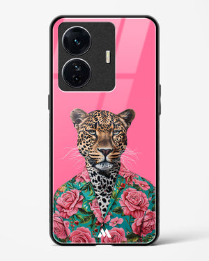 Floral Thug Glass Case Phone Cover (Vivo)