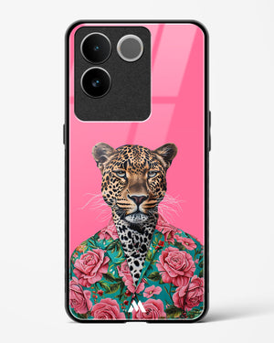 Floral Thug Glass Case Phone Cover (Vivo)