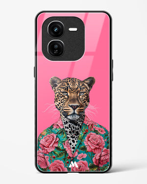 Floral Thug Glass Case Phone Cover (Vivo)