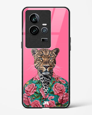 Floral Thug Glass Case Phone Cover (Vivo)