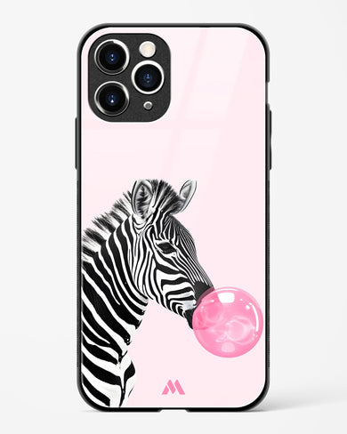 Bubble Pop Zebra Glass Case Phone Cover (Apple)