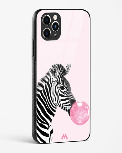Bubble Pop Zebra Glass Case Phone Cover (Apple)