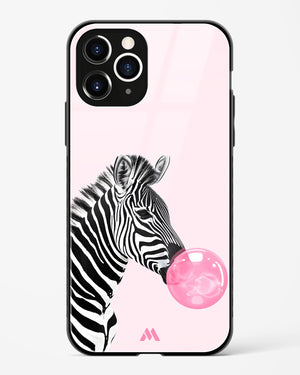 Bubble Pop Zebra Glass Case Phone Cover (Apple)