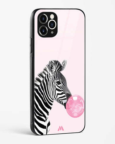 Bubble Pop Zebra Glass Case Phone Cover (Apple)