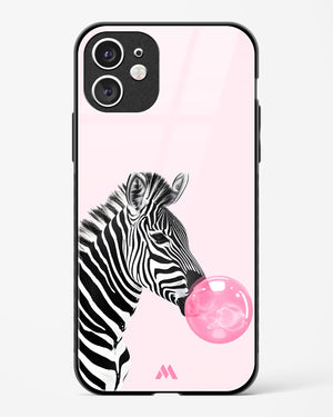 Bubble Pop Zebra Glass Case Phone Cover (Apple)