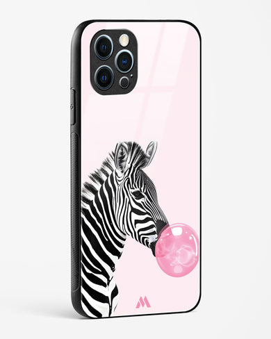 Bubble Pop Zebra Glass Case Phone Cover (Apple)