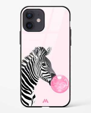 Bubble Pop Zebra Glass Case Phone Cover (Apple)
