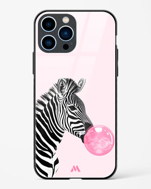 Bubble Pop Zebra Glass Case Phone Cover (Apple)