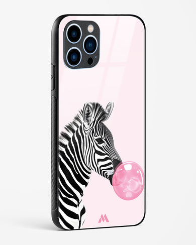 Bubble Pop Zebra Glass Case Phone Cover (Apple)