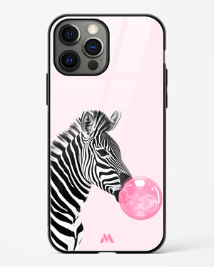 Bubble Pop Zebra Glass Case Phone Cover (Apple)