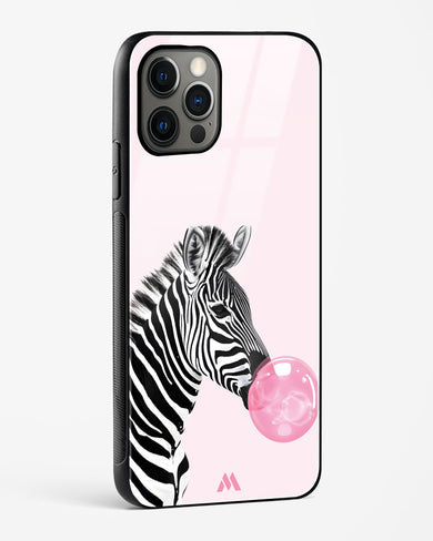 Bubble Pop Zebra Glass Case Phone Cover (Apple)