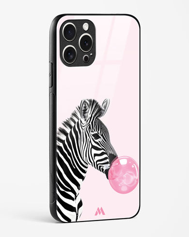 Bubble Pop Zebra Glass Case Phone Cover (Apple)