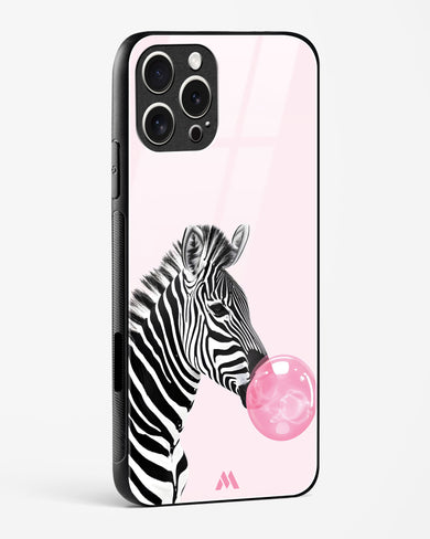 Bubble Pop Zebra Glass Case Phone Cover (Apple)