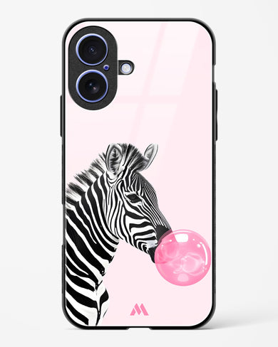 Bubble Pop Zebra Glass Case Phone Cover (Apple)