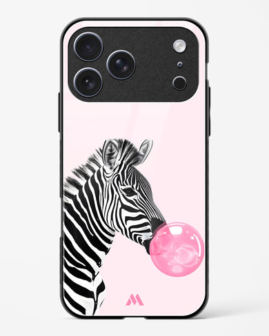 Bubble Pop Zebra Glass Case Phone Cover (Apple)