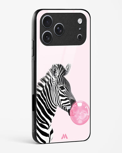 Bubble Pop Zebra Glass Case Phone Cover (Apple)