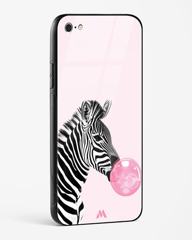 Bubble Pop Zebra Glass Case Phone Cover (Apple)