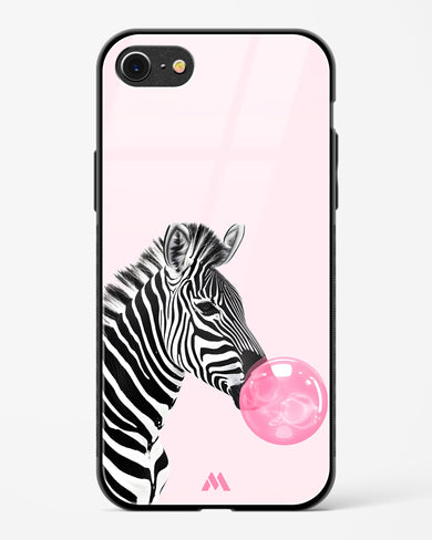 Bubble Pop Zebra Glass Case Phone Cover (Apple)