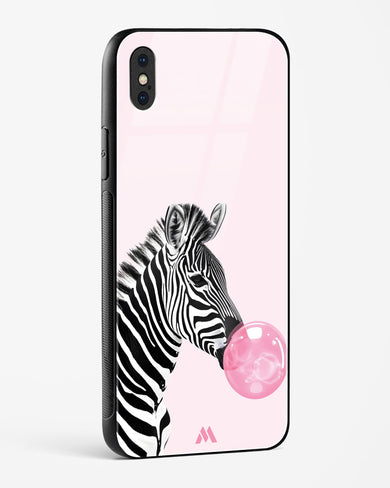 Bubble Pop Zebra Glass Case Phone Cover (Apple)