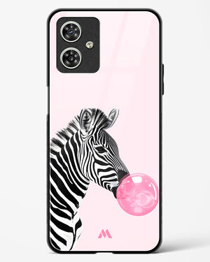 Bubble Pop Zebra Glass Case Phone Cover (Motorola)