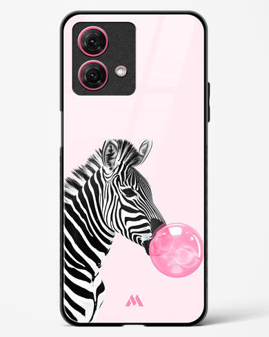 Bubble Pop Zebra Glass Case Phone Cover (Motorola)