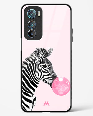 Bubble Pop Zebra Glass Case Phone Cover (Motorola)