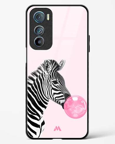 Bubble Pop Zebra Glass Case Phone Cover (Motorola)