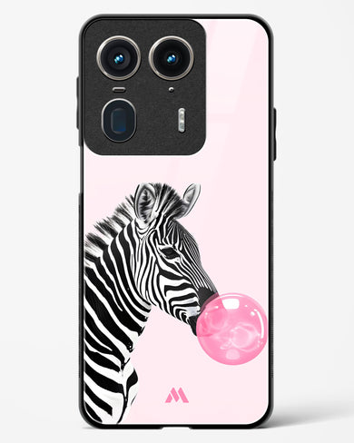 Bubble Pop Zebra Glass Case Phone Cover (Motorola)