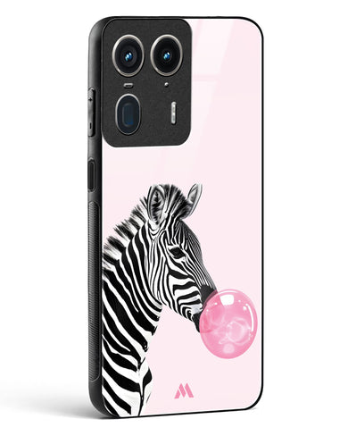 Bubble Pop Zebra Glass Case Phone Cover (Motorola)
