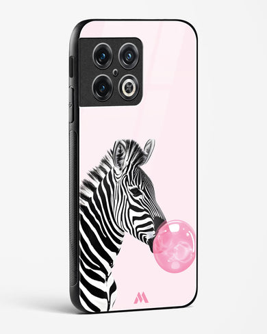 Bubble Pop Zebra Glass Case Phone Cover (OnePlus)