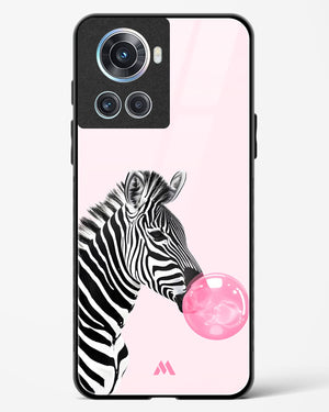 Bubble Pop Zebra Glass Case Phone Cover (OnePlus)