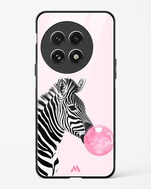 Bubble Pop Zebra Glass Case Phone Cover (OnePlus)