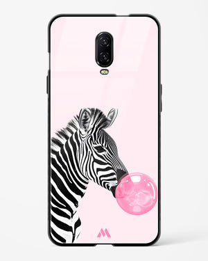 Bubble Pop Zebra Glass Case Phone Cover (OnePlus)
