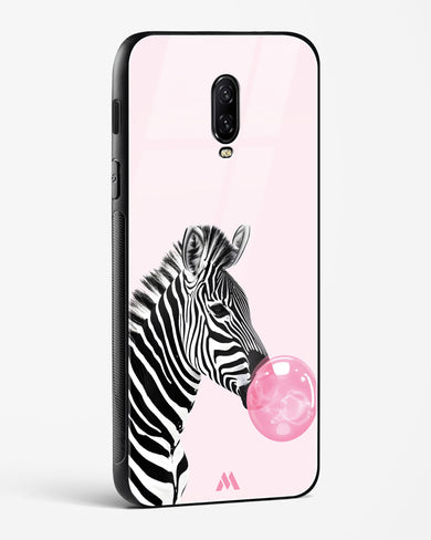 Bubble Pop Zebra Glass Case Phone Cover (OnePlus)