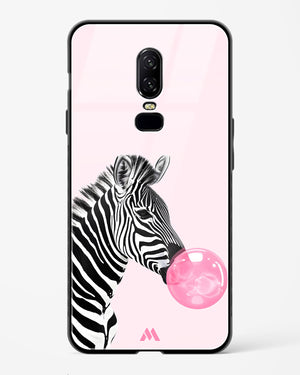 Bubble Pop Zebra Glass Case Phone Cover (OnePlus)