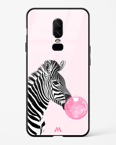 Bubble Pop Zebra Glass Case Phone Cover (OnePlus)