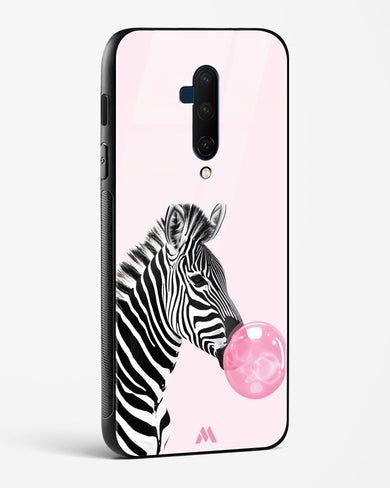 Bubble Pop Zebra Glass Case Phone Cover (OnePlus)