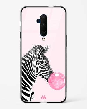 Bubble Pop Zebra Glass Case Phone Cover (OnePlus)