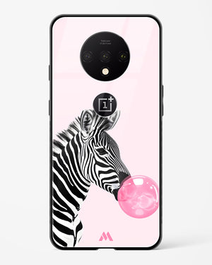 Bubble Pop Zebra Glass Case Phone Cover (OnePlus)