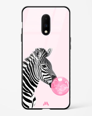 Bubble Pop Zebra Glass Case Phone Cover (OnePlus)